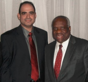 Dean and Justice Clarence Thomas